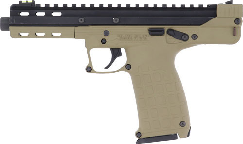 Kel-Tec CP33 .22LR Semi-Auto Rifle with 33-Round Capacity and Fiber Optic Sights in Tan
