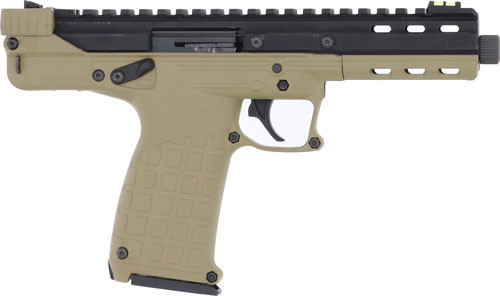 Kel-Tec CP33 .22LR Semi-Auto Rifle with 33-Round Capacity and Fiber Optic Sights in Tan