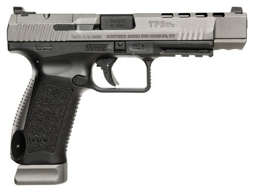 Canik TP9SFX 9mm Pistol FS with 5.2-inch Match Grade Barrel and Red Dot Compatibility