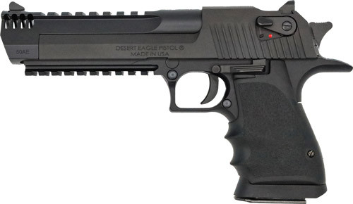 Desert Eagle Mark XIX .50 AE Semi-Auto Handgun with Carbon Fiber Slide and Adjustable Sights