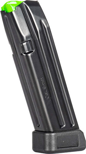 Mec-Gar Magazine for Glock 17, 20 Round Capacity, Black Steel Finish