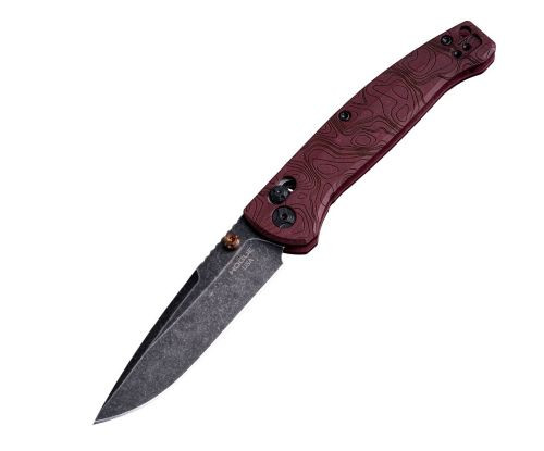 Hogue Mysto 3.4-inch Able Lock Folding Knife with Red Richlite Handle