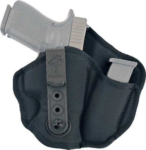 DeSantis Inner Piece 2.0 Inside Waistband Holster for Sig P320 XCompact, Black Nylon with Magazine Carrier and Tuckable C-Clips