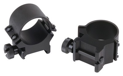 Weaver Detachable Top Rings for 1-Inch Tubes - Black Matte Finish