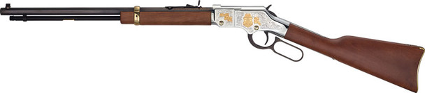 Henry GoldenBoy .22 S/L/LR Lever-Action Rifle with Octagon Barrel and CBP Border Patrol Badge