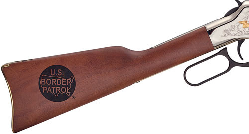 Henry GoldenBoy .22 S/L/LR Lever-Action Rifle with Octagon Barrel and CBP Border Patrol Badge