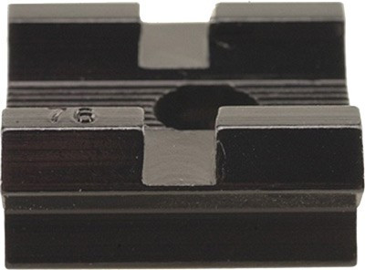 Weaver Base Top Mount #76 Aluminum Scope Ring - Black Gloss Finish