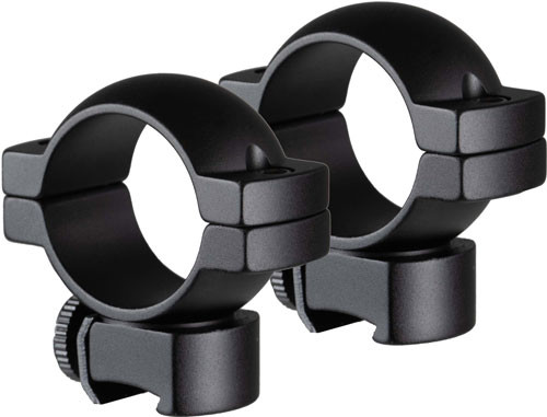 TruGlo 1-Inch Medium Matte Scope Rings – CNC-Machined Aluminum for AR-15 and Hunting Rifles