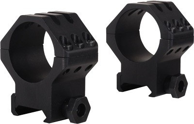 Weaver 48352 30mm High-Matte Aluminum Tactical Rings with Six-Point Contact for Secure Mounting