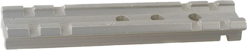 Weaver Base Top Mount #401S for S&W Revolvers - Aluminum Silver Matte Finish