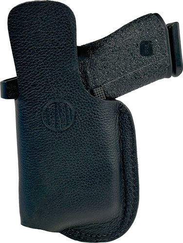 1791 Gunleather Inside Waistband Holster for GLOCK 43 - Optic Ready, Light Bearing, Black Leather