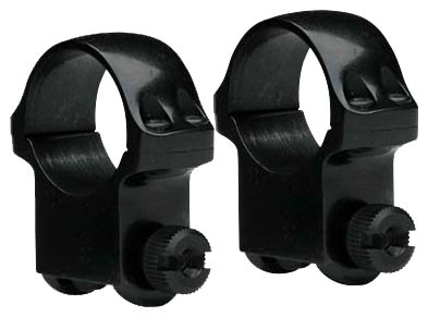 Ruger 5B/6B High Blued Steel Scope Rings for 1-Inch Tubes – Ruger Style, 2 Pack
