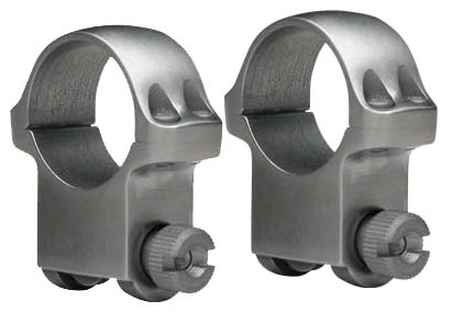 Ruger 5BHM/6BHM High Matte Steel Scope Rings for 1-Inch Tubes, 2 Pack