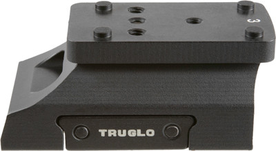 Truglo Picatinny Riser Mount TG8977B for Micro Dot Optics and Red Dots