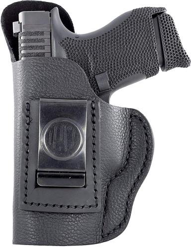 1791 Gunleather SCH3NSBL Inside Waistband Holster for SIG Sauer P365 - Black Leather with Steel Clip