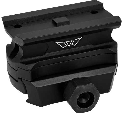 Warne Scope Mounts WA6101M MSR Red Dot Riser for Aimpoint in Black