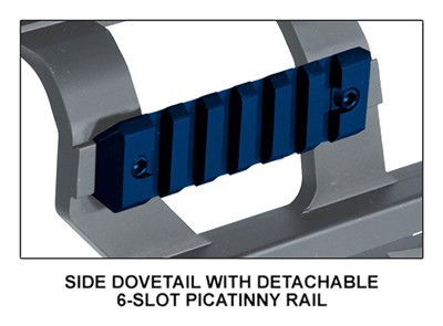 UTG Scope Mount for AK-47 with Quick Detach Side Rail and Picatinny Top Rail