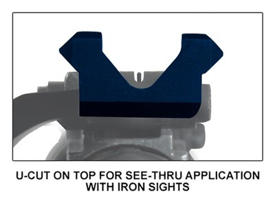 UTG Scope Mount for AK-47 with Quick Detach Side Rail and Picatinny Top Rail