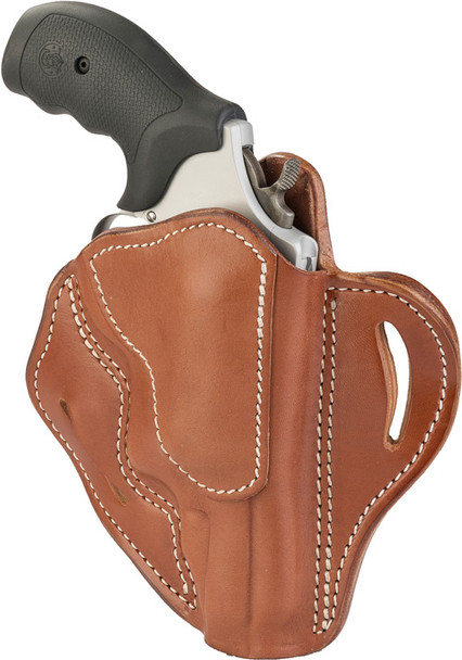 1791 Gunleather RVH3 Belt Holster for Taurus Judge 2.5" Cylinder / 3" Barrel - Outside Waistband, Brown Leather