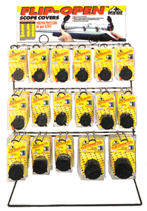 Butler Creek Scope Cover Kit 50-Piece Display with Flip-Open Scope Covers for Riflescopes and Spotting Scopes