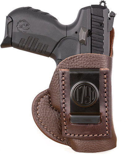 1791 Gunleather Inside Waistband Holster for Kimber and Similar Frames - Brown Leather, Right-Hand Fit