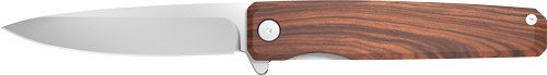 Outdoor Edge Peleus Non-Razor Pocket Knife with Stainless Steel Blade and Wooden Handle