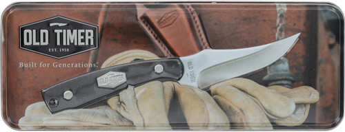 Old Timer SharpFinger/Folder Multi-Tool with Stainless Steel Blades and Ultramid Handle in Collector's Gift Tin