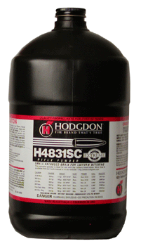 Hodgdon H4831SC Short Grain Powder – 8 lb Canister for Precision Rifle Reloading
