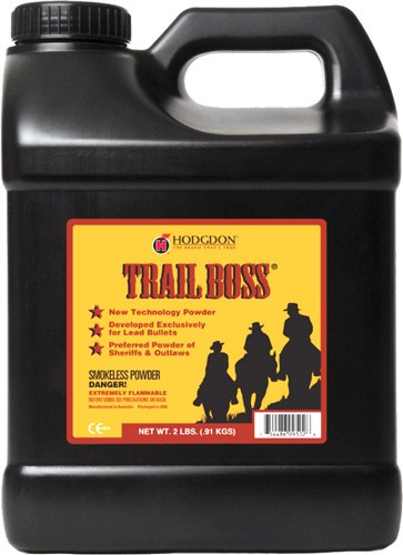 Hodgdon Trail Boss Powder 2 lb - Ideal for Cowboy Action Shooting and Lead Bullet Loads