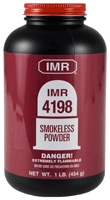 IMR Powder 4198 1 lb Can - Fast Burning Rifle Powder for Small and Large Bore Cartridges