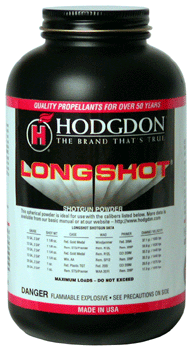 Hodgdon Longshot 1Lb Can - Versatile Magnum Shotshell and Pistol Powder