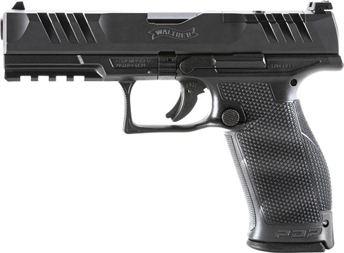 Walther PDP OR 9mm 4-Inch Full-Size Semi-Auto Pistol with Optics-Ready Slide and Two Magazines