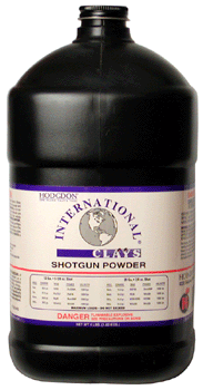 Hodgdon International Clays Reloading Powder 4 lb Canister - Versatile Performance for Shotgun and Pistol Ammunition