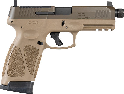 Taurus G3 9mm Semi-Auto Pistol with Flat Dark Earth Finish and Two Magazines