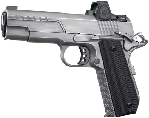 Ed Brown FX2 1911 Semi-Auto Pistol in 45 ACP with Stainless Finish and RMR/SRO Footprint