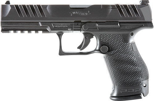 Walther PDP Compact 9mm Semi-Auto Pistol with Optics-Ready Slide and 15-Round Magazines