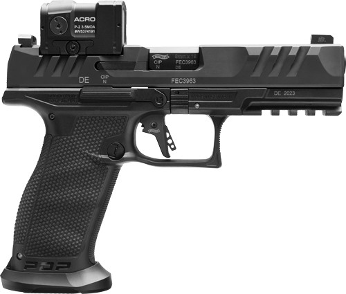 Walther PDP PRO with Acro Optics Installed - 9mm Luger Semi-Auto Pistol with 3 Magazines
