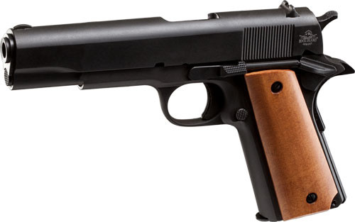 Rock Island Armory GI Standard FS .38 Super Semi-Auto Pistol with 5-Inch Barrel and Wood Grip