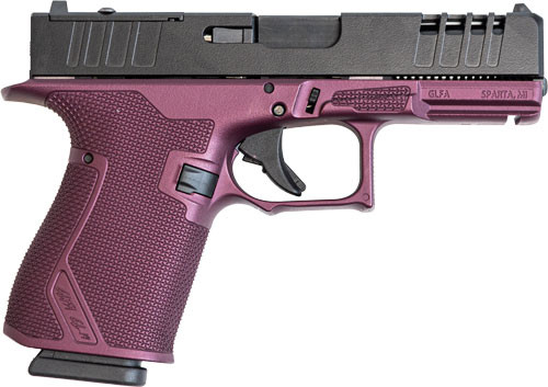 Great Lakes Firearms & Ammo GL19 CHY 9mm Luger Semi-Auto Pistol with RMR Optics Cut, 4-Inch Barrel, Black Cherry Frame