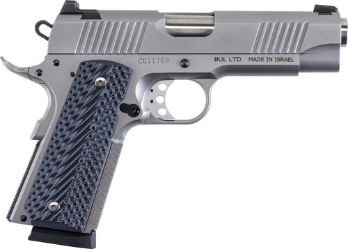 Desert Eagle 1911 Commander .45 ACP Semi-Auto Pistol with Stainless Finish and G10 Grips