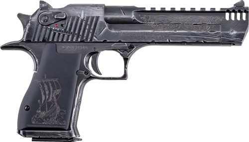 Desert Eagle Mark XIX .50 AE with Viking Themed Slide and Barrel