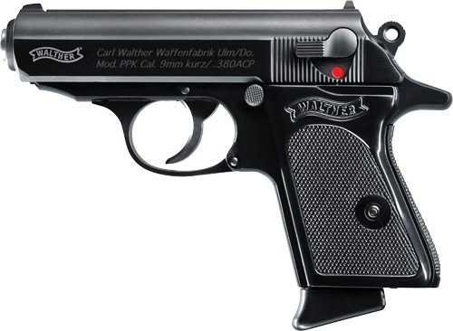 Walther PPK .380 Auto Blued FS - Compact Semi-Auto Pistol with Beavertail Extension
