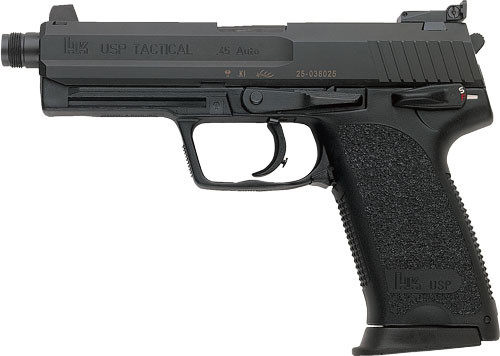 HK USP45 Tactical V1 45 ACP Pistol with 12-Round Capacity and Adjustable Sights