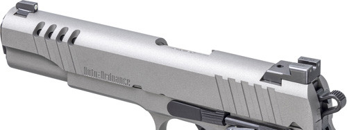 Auto-Ordnance 1911A1 .45 ACP Semi-Auto Pistol with Night Sights and Stainless Finish