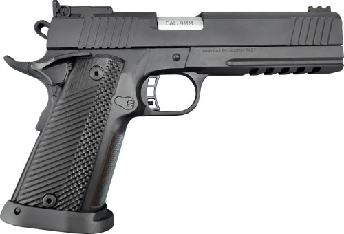Rock Island Armory Pro Ultra Match HC 9mm Luger Semi-Auto Pistol with G10 Grip and Adjustable Sights