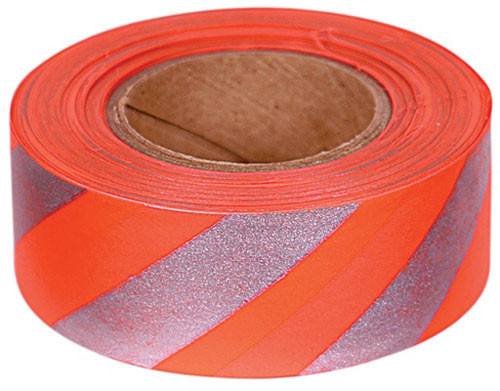 Allen Reflective Flagging Tape 46 – 150 Feet Orange Marking Tape for Hunting and Hiking Trails