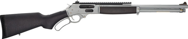 Henry All Weather Side Gate Sporting Rifle in 45-70 Government with Hardwood Stock and Chrome Finish