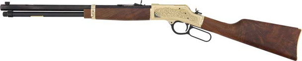 Henry Big Boy Brass .44 Magnum Sporting Rifle with Octagon Barrel and Walnut Stock H006GD