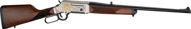Henry Long Ranger Coyote .223 Rem/5.56 NATO Sporting Rifle with Walnut Stock and Gold Inlay