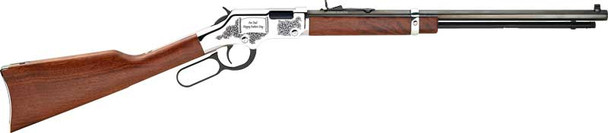Henry Golden Boy Silver .22 LR Sporting Rifle with Walnut Stock and Octagon Barrel - Fathers Day Edition